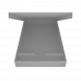 Aluminum Memo Storage Clipboard - Silver